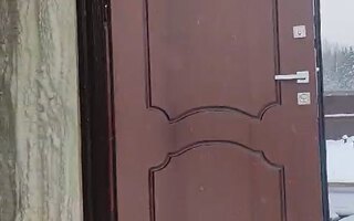металлическая дверь с терморазрывом, вид внутри